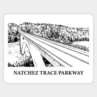 Natchez Trace Parkway Sticker